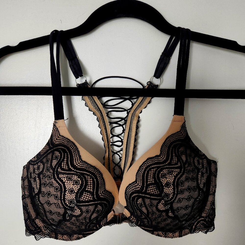 Bra Black Lace Push Up